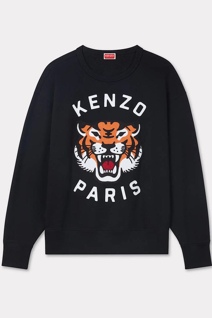 Kenzo Lucky Tiger Genderless Embroidered Sweatshirt FE68SW1064 beautycollection.gr