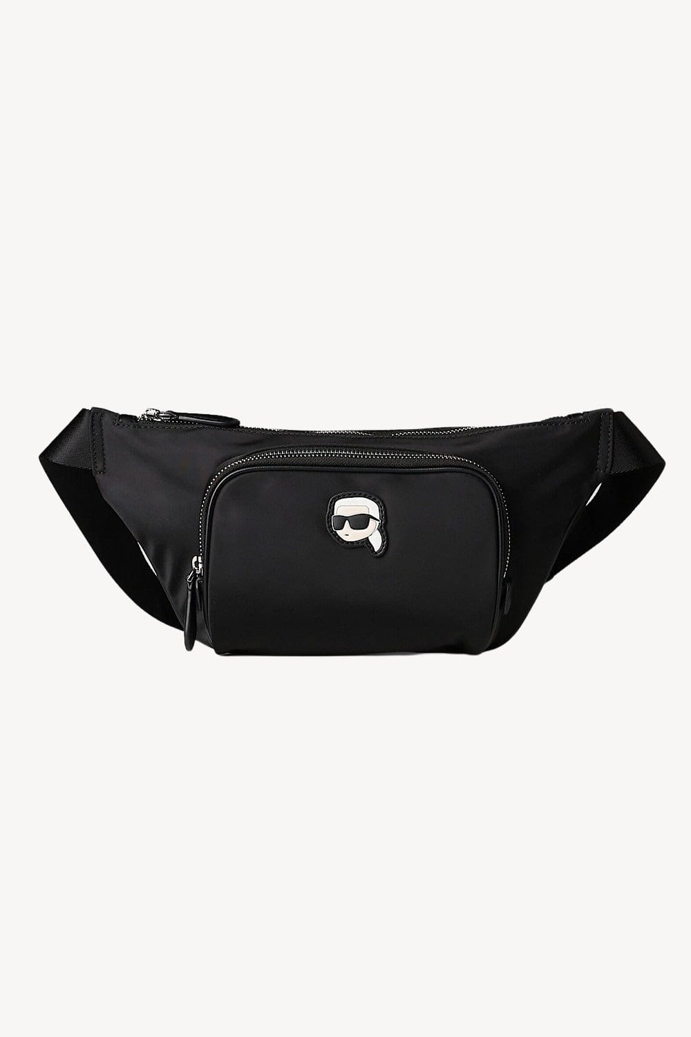 Men's K/IKONIK NYLON LAPTOP POUCH by KARL LAGERFELD